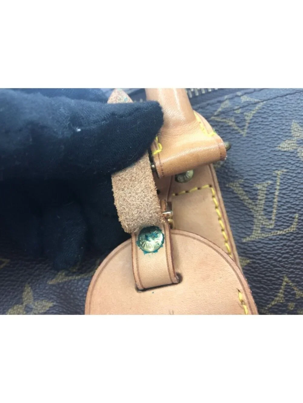 Louis Vuitton Boston Bag Monogram Keepall 50 key Miss Ing Brown - Picture 7 of 8